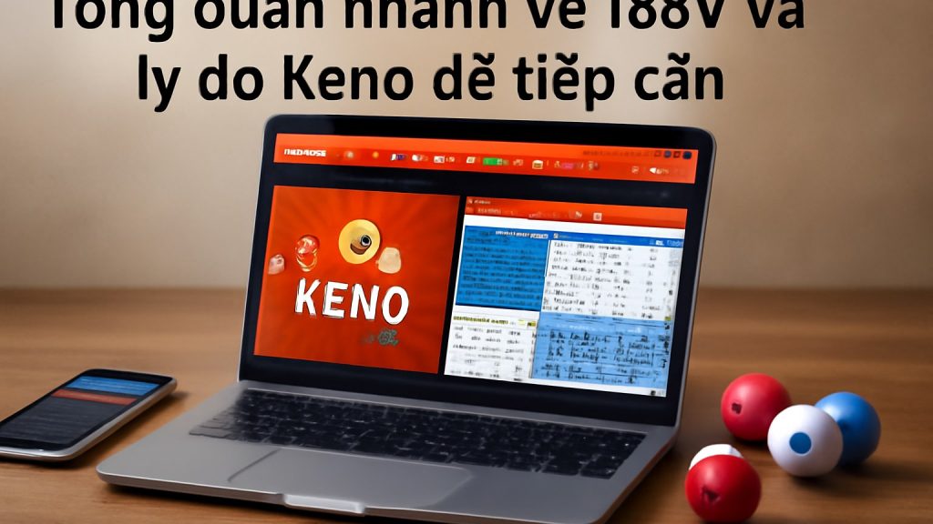Minh họa: Tổng quan nhanh về 188V và lý do Keno dễ tiếp cận