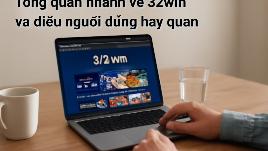 Minh họa: Tổng quan nhanh về 32win và điều người dùng hay quan tâm